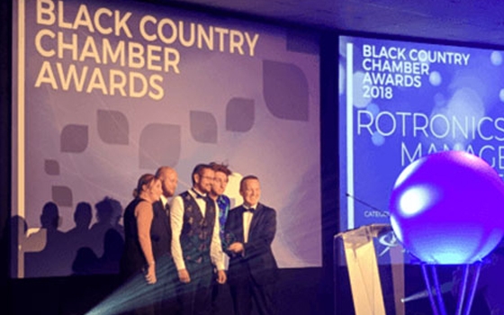 We Won Black Country Chamber of Awards - Best Use of Technology