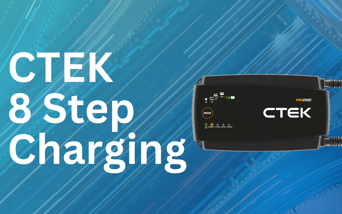 CTEK 8 Step Charging, how does it work?